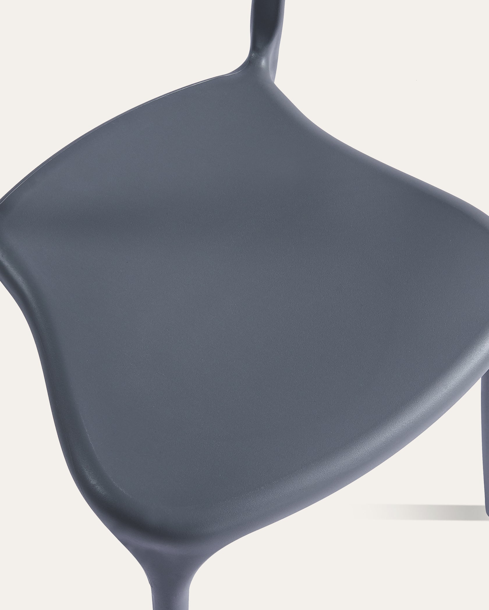 Nara Stackable Chairs - Set of 4, Grey