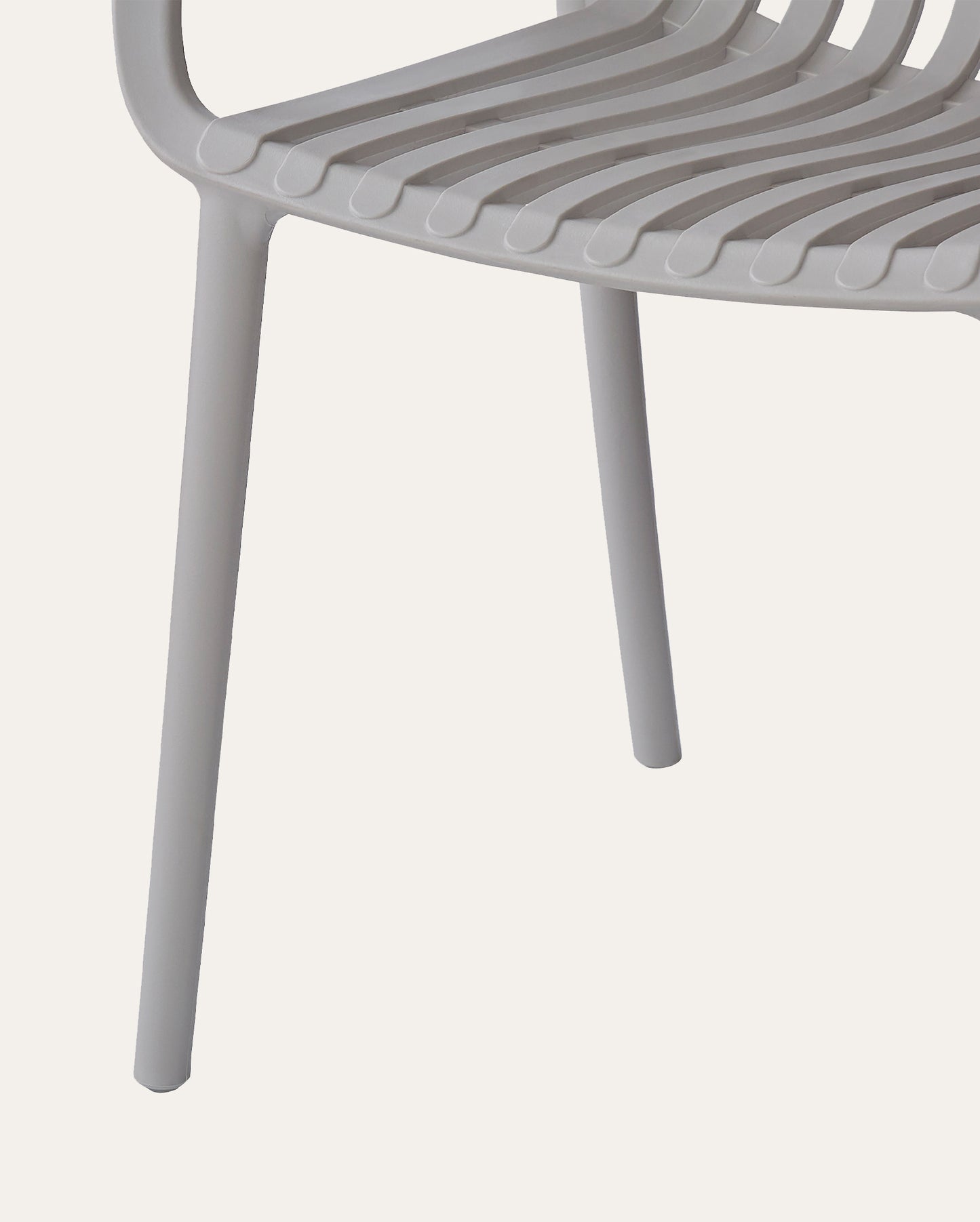 Everest Stackable Chairs, Grey, Set of 4
