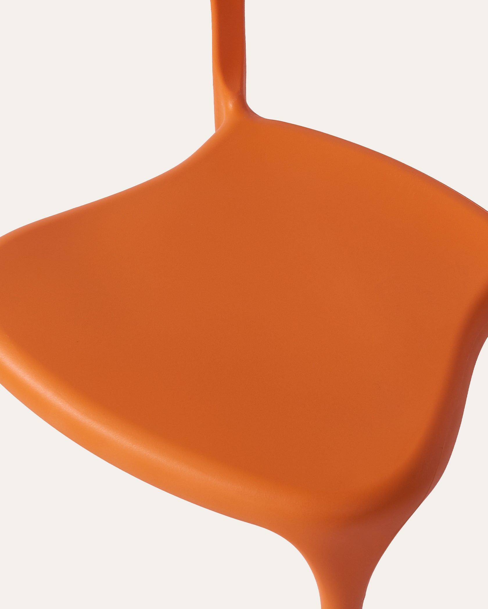 Nara Stackable Chairs - Set of 4, Orange