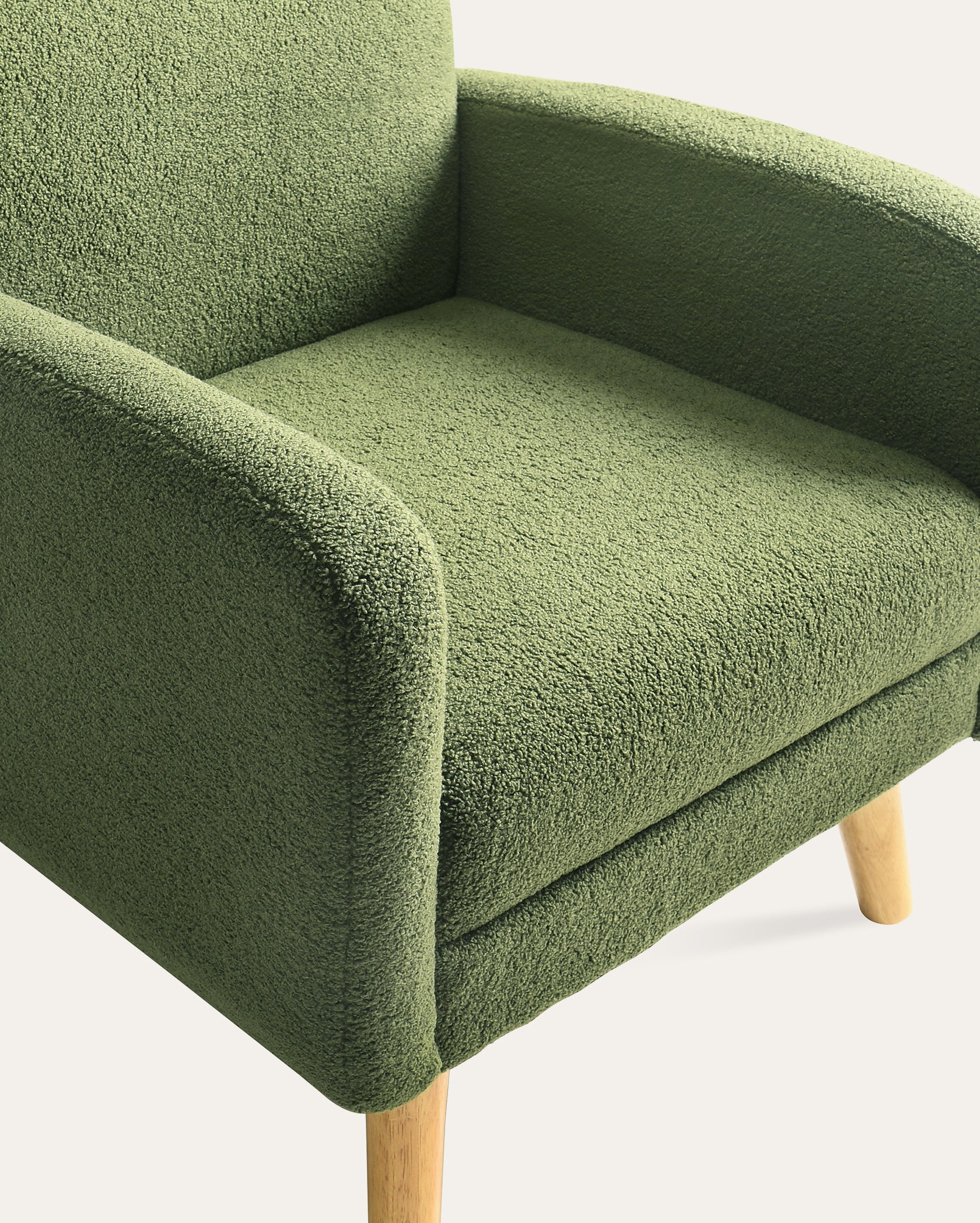 Solvang Mid-Century Accent Chair - Matcha Green