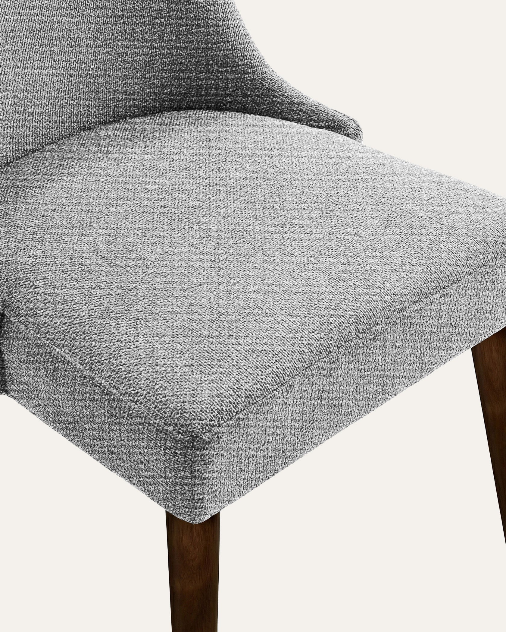 Calabasas Upholstered Dining Chair - Gray, Set of 2