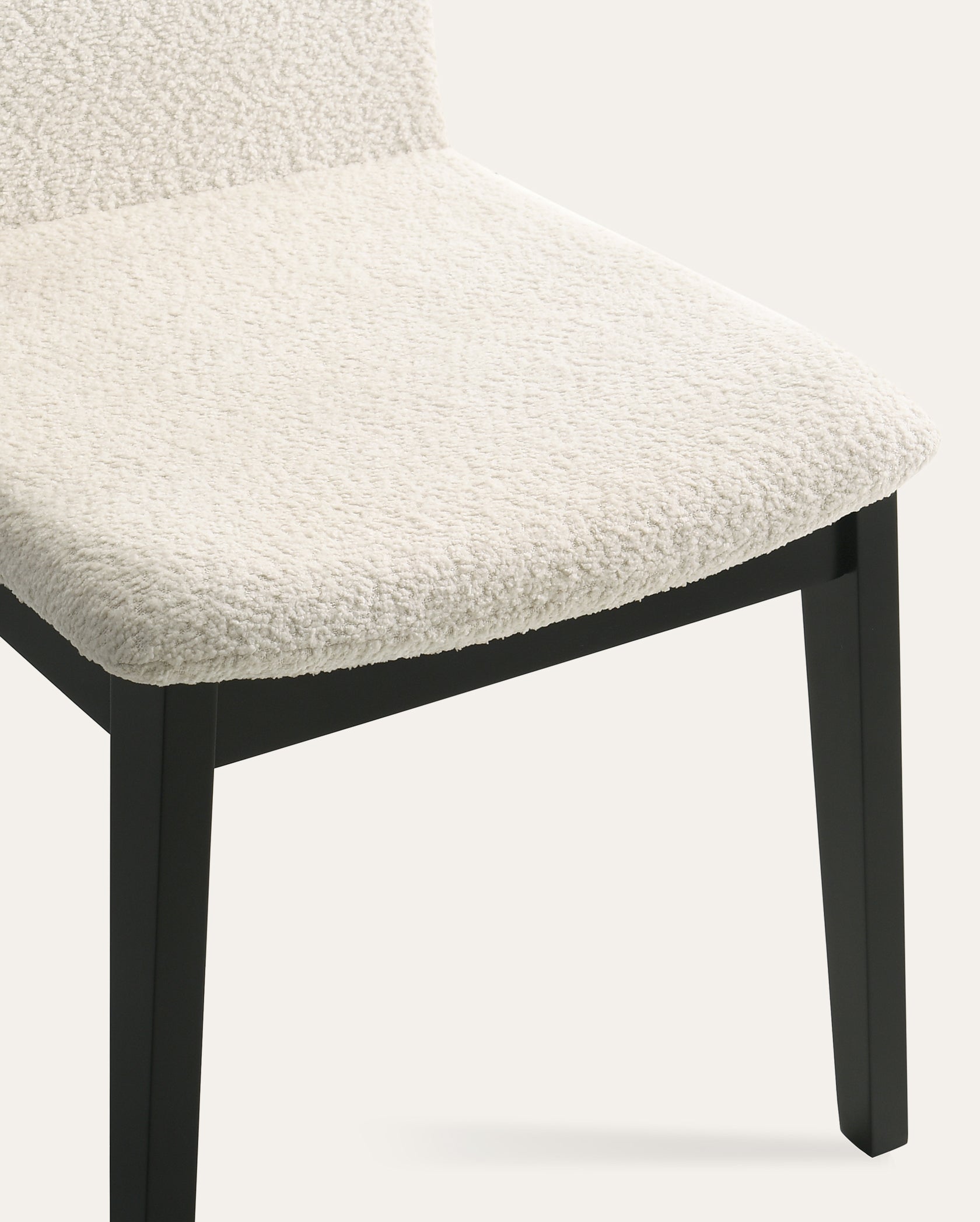 Denali White Boucle Chairs - Set of 2