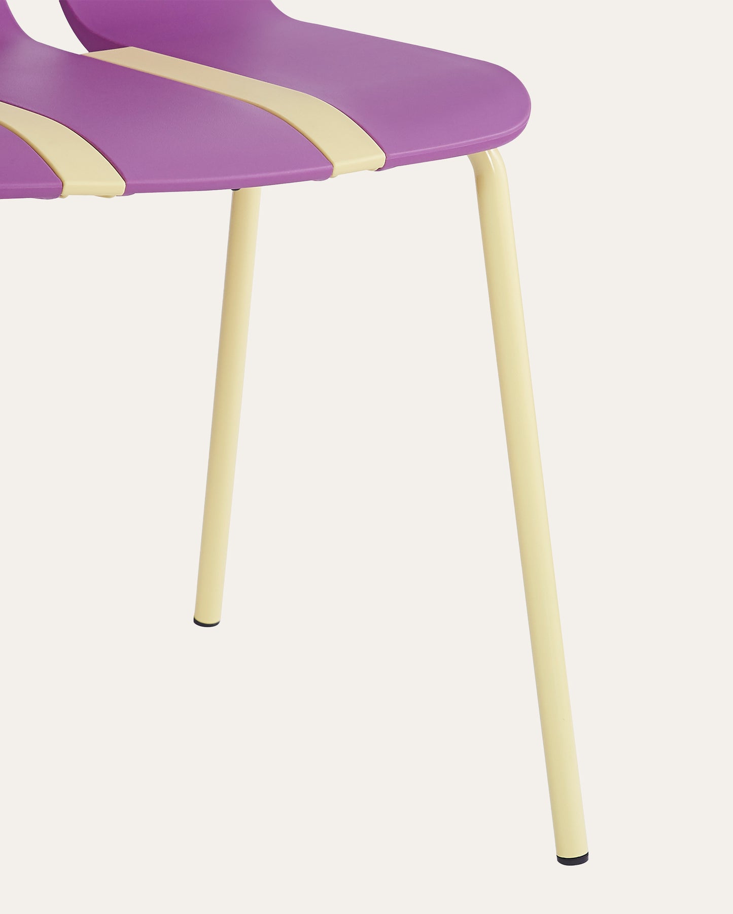 Marlow Chairs – Purple & Yellow, Set of 4