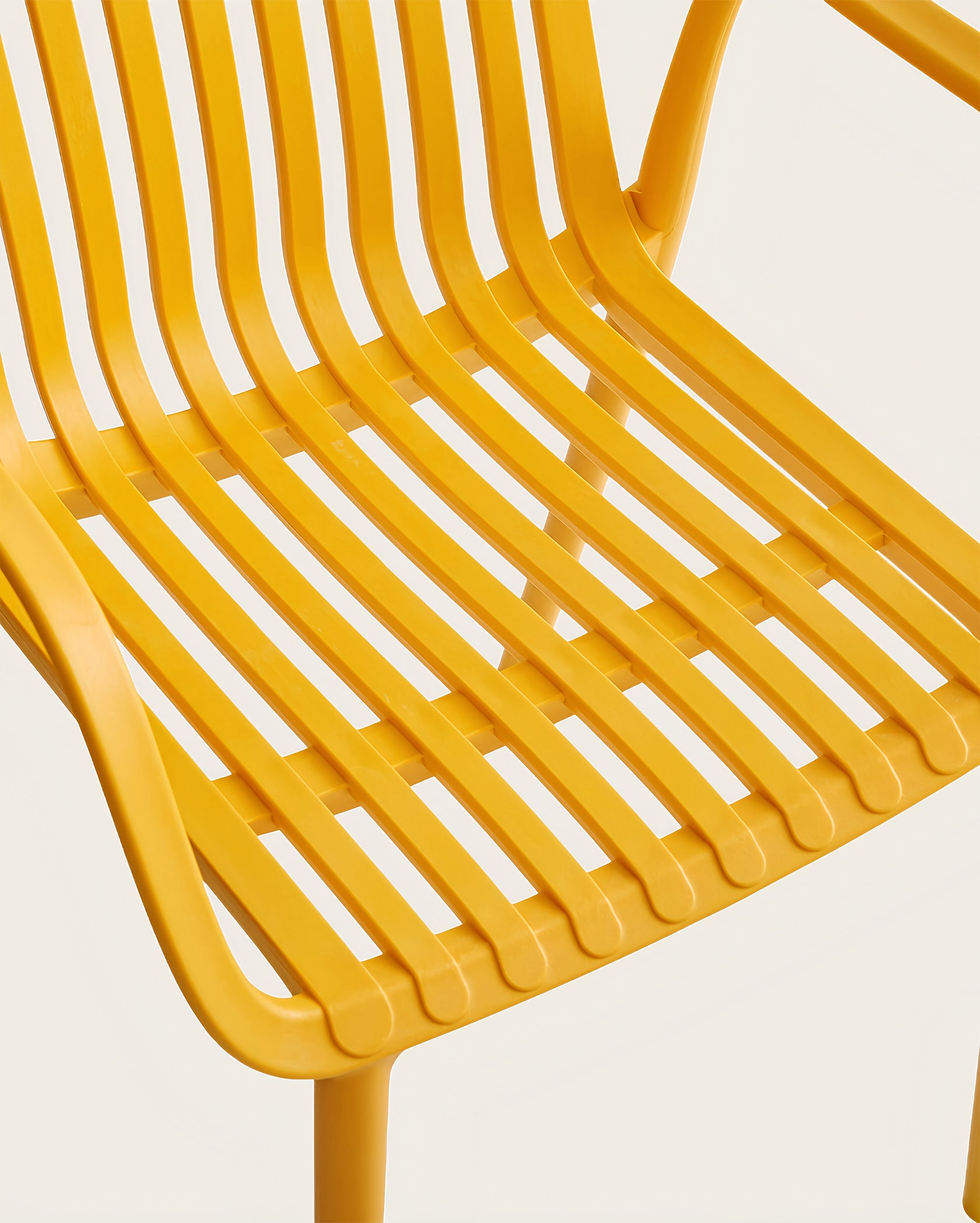 Dana Point Stackable Chairs - Set of 4, Yellow