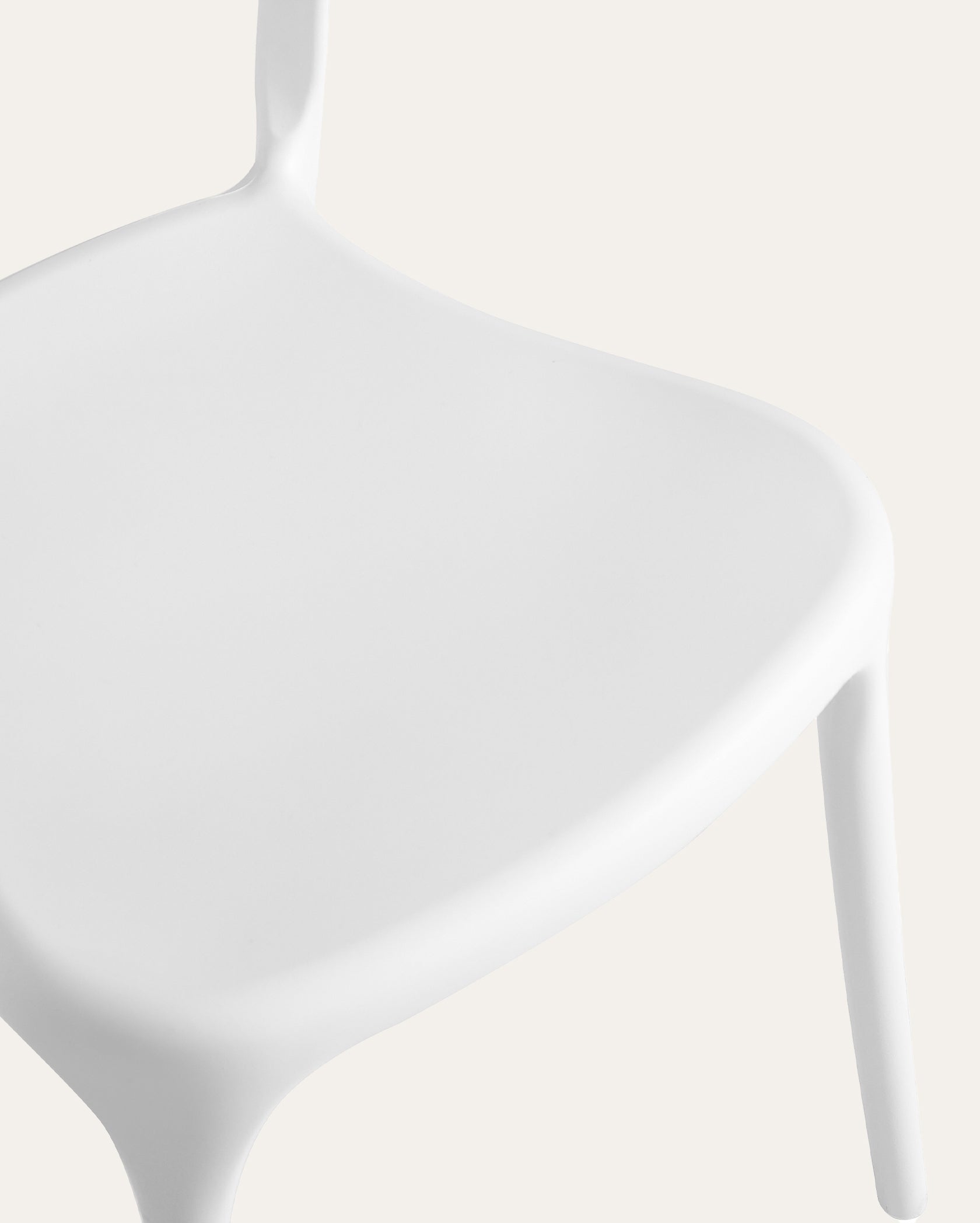 Nara Stackable Chairs - Set of 4, White