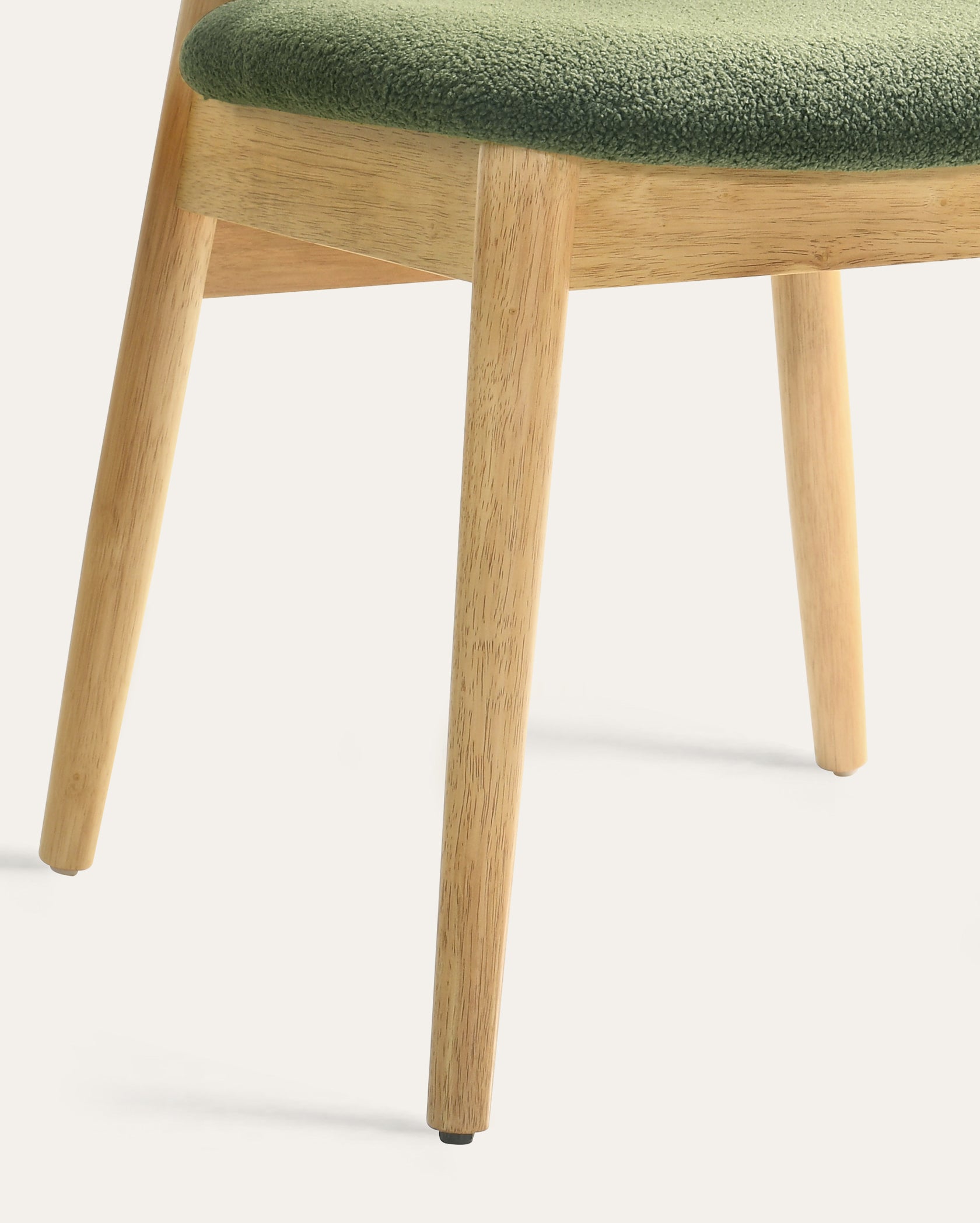 Del Mar Upholstered Dining Chair - Matcha Green, Set of 2