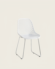 Griffith Contemporary Dining Chair - White, Set of 4
