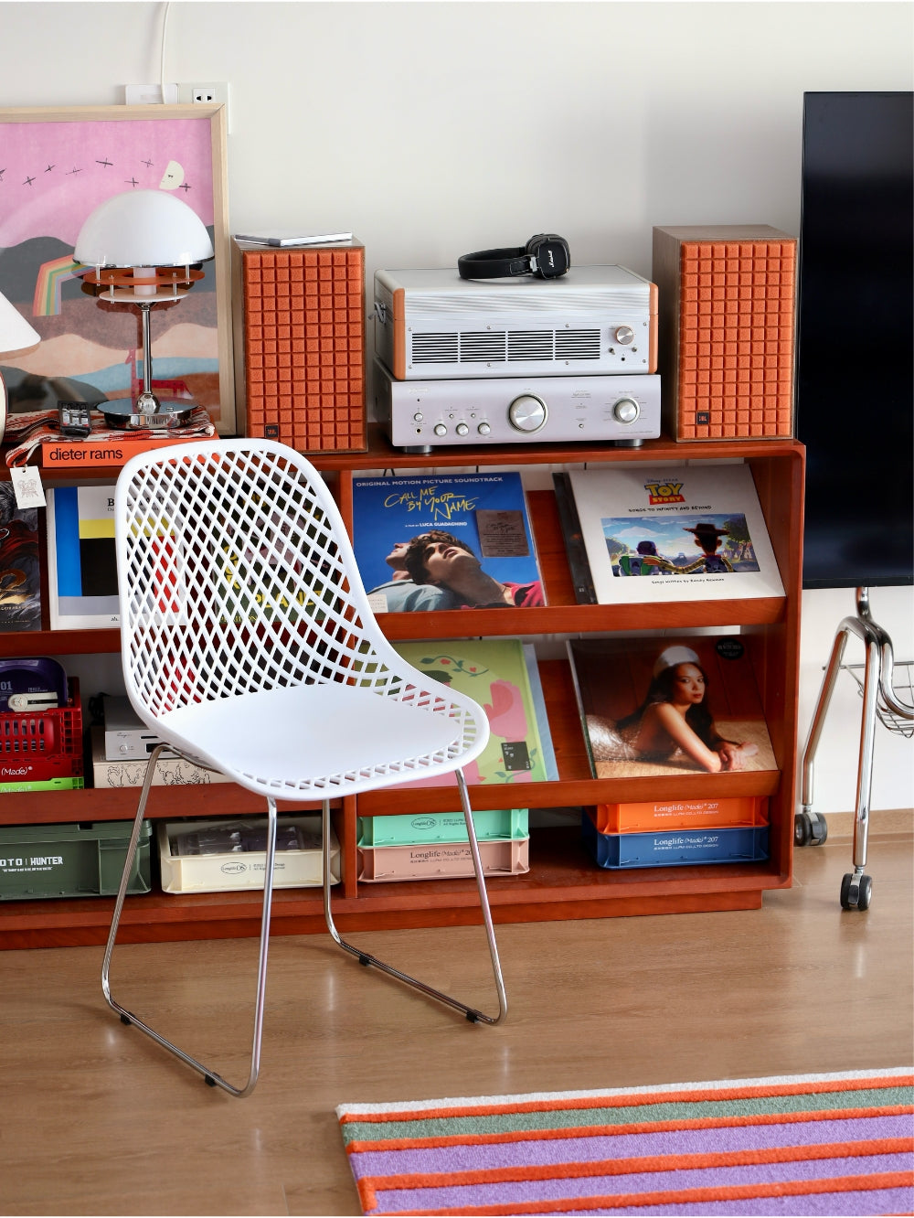 Griffith Contemporary Dining Chair - White, Set of 2