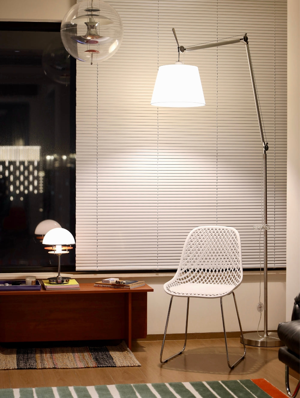 Griffith Contemporary Dining Chair - White, Set of 4