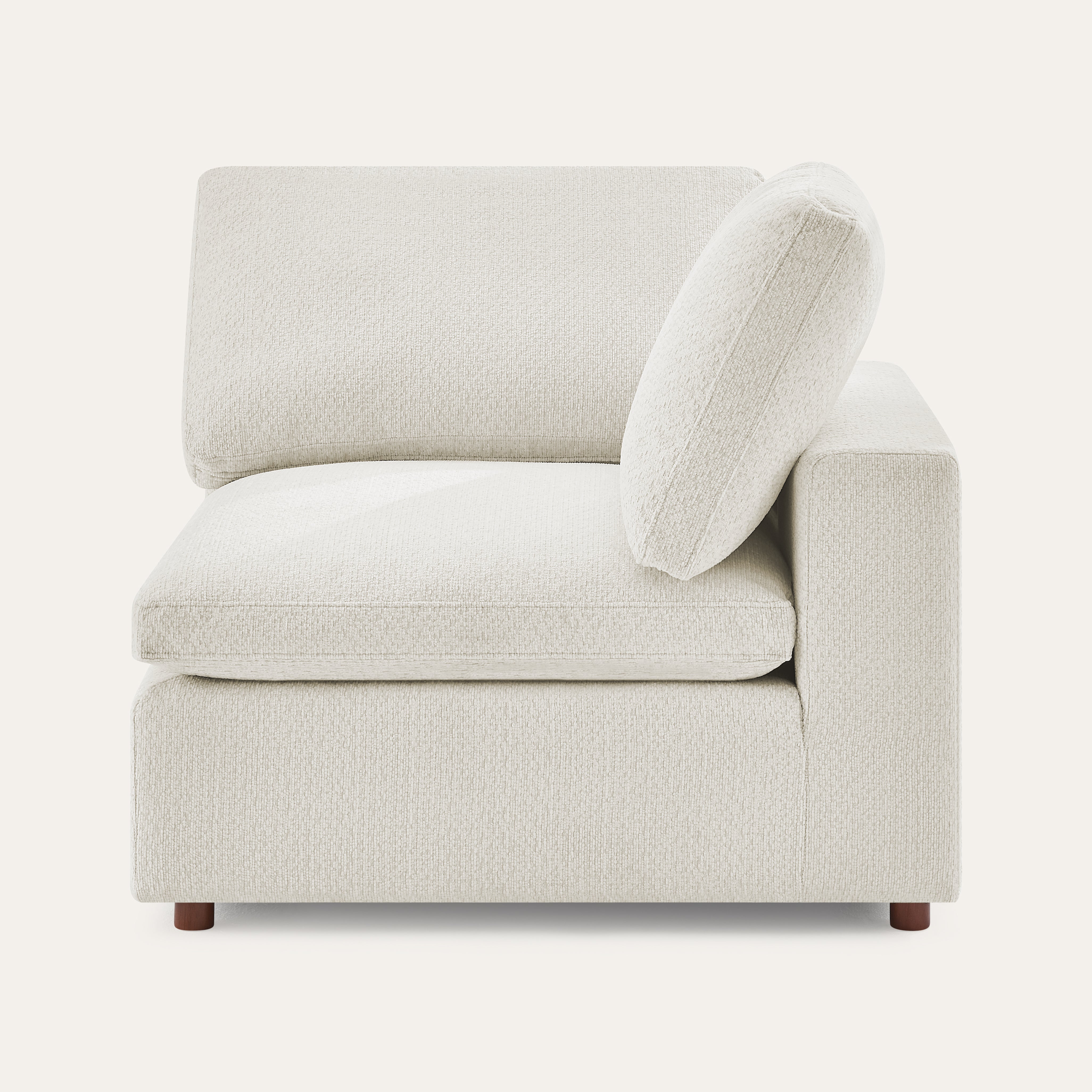Serene minimalist comfort sofa - Side