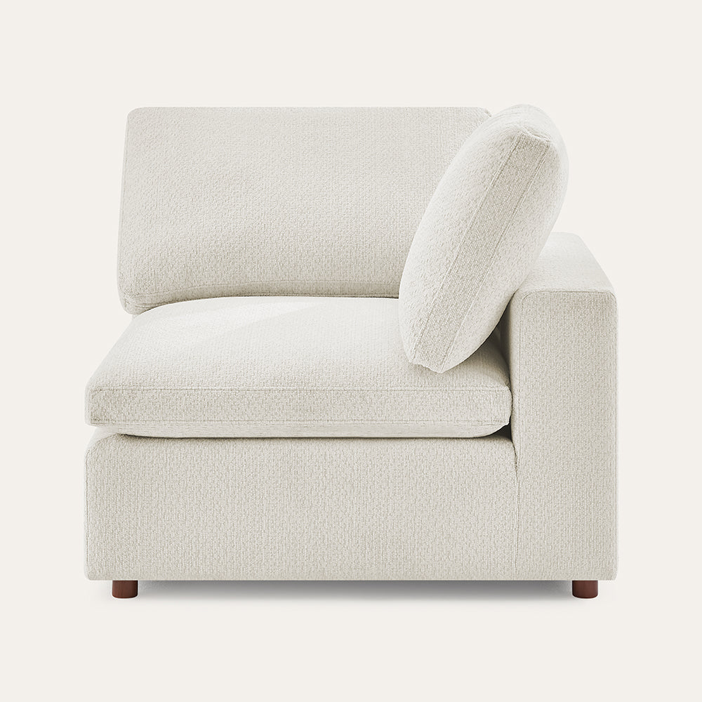 Serene minimalist comfort sofa of 6 pieces Corner set