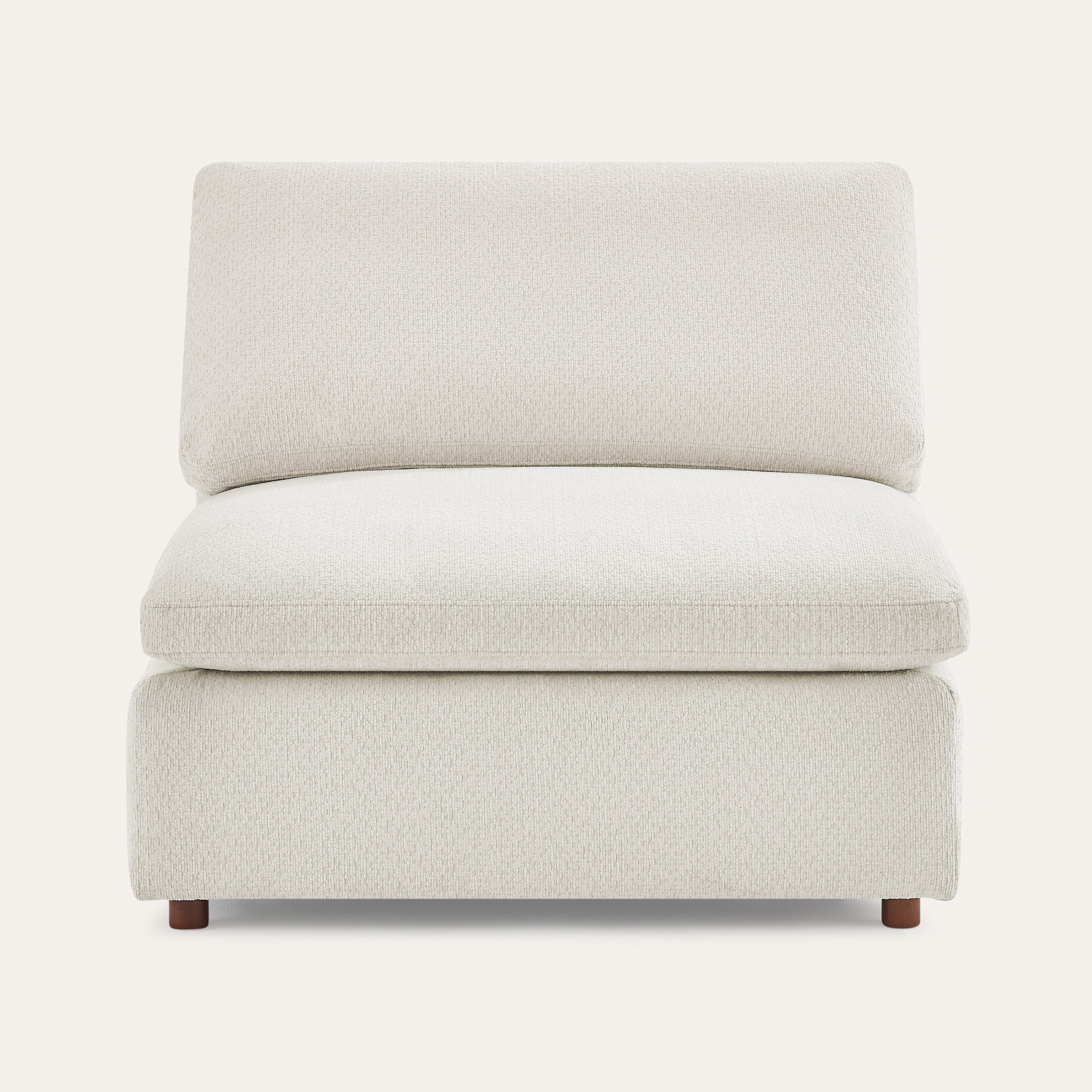 Serene minimalist comfort sofa of 4 pieces set