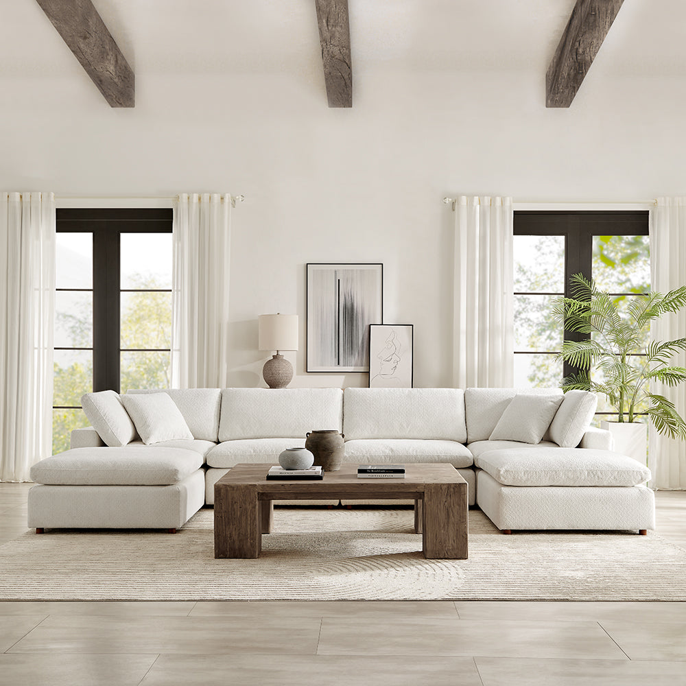 Serene minimalist comfort sofa - Stool