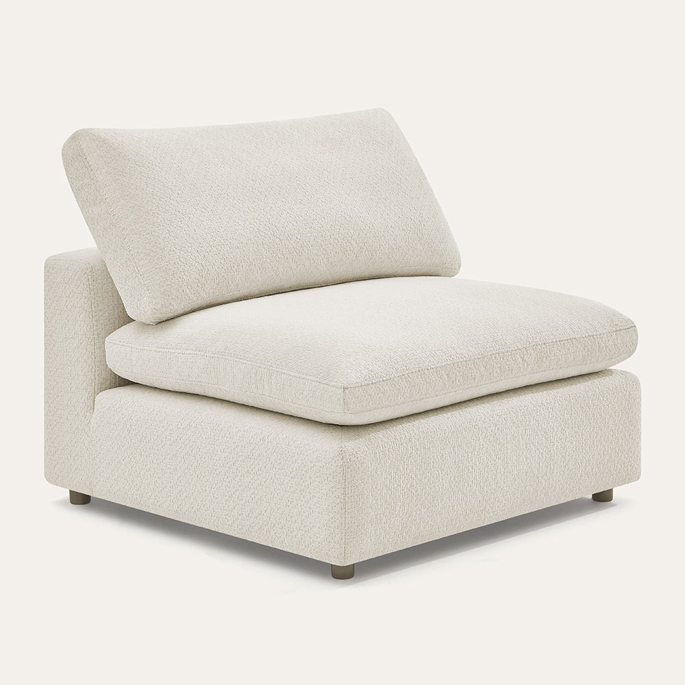 Serene minimalist comfort sofa of 6 pieces Corner set