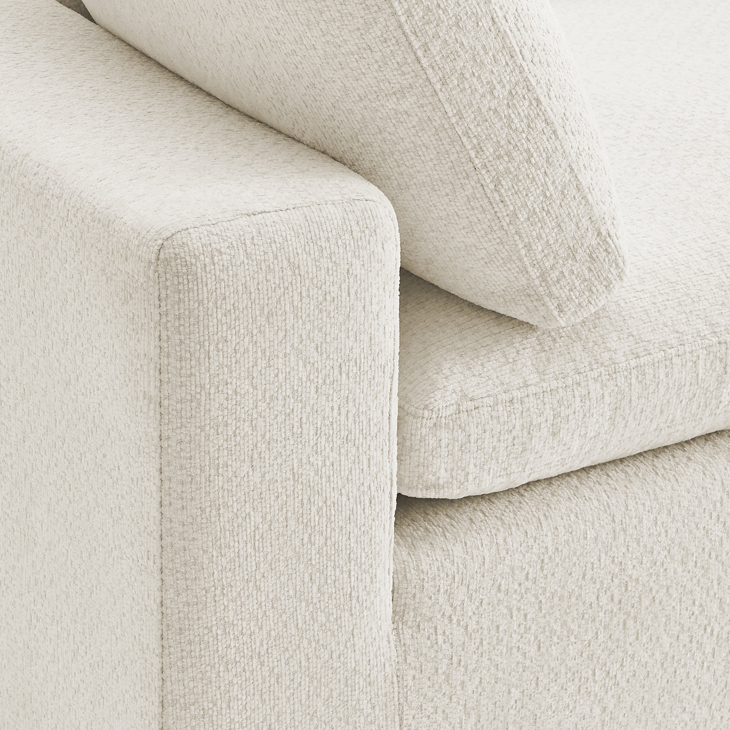 Serene minimalist comfort sofa of 5 pieces set