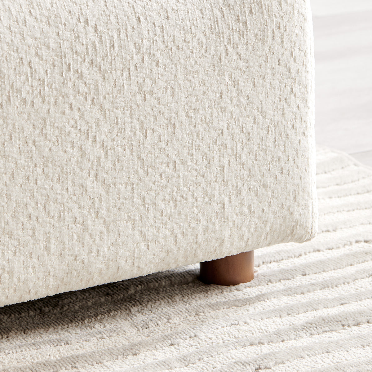 Serene minimalist comfort sofa - Stool